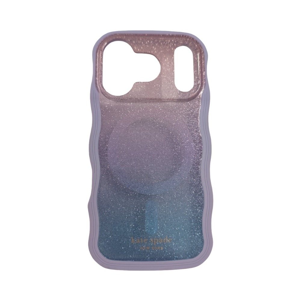 O7-P Kate Spade Magsafe Wavy‎ Case For Apple iPhone 17 PRO - Opal Glitter ⬇️